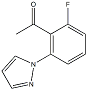  1-[2-FLUORO-6-(1H-PYRAZOL-1-YL)PHENYL]ETHANONE