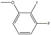 3-FLUORO-2-IODOANISOLE, 97% MIN. 结构式
