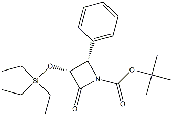 (3R,4S)-1-T-BUTOXYCARBONYL-3[(TRIETHYLSILY)OXY]-4-PHENYL-2-AZETIDINONE