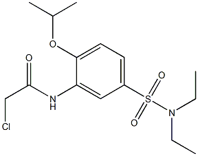 2-CHLORO-N-{5-[(DIETHYLAMINO)SULFONYL]-2-ISOPROPOXYPHENYL}ACETAMIDE