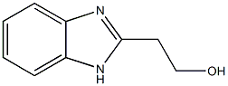 2-(1H-BENZIMIDAZOL-2-YL)ETHANOL 结构式