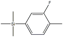 1-(TRIMETHYLSILYL)-3-FLUORO-4-METHYLBENZENE 96%