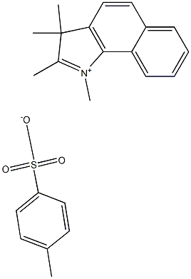 1,2,3,3-TETRAMETHYL-3H-BENZO[G]INDOLIUM 4-METHYLBENZENESULFONATE,,结构式
