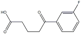 5-(3-FLUOROPHENYL)-5-OXOVALERIC ACID 95% 结构式