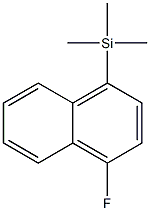 1-(TRIMETHYLSILYL)-4-FLUORONAPHTHALENE 96%|