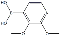2,3-DIMETHOXY-4-PYRIDYLBORONIC ACID Struktur
