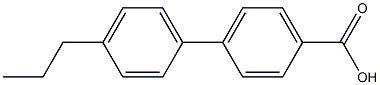 4-(4-N-PROPYLPHENYL)BENZOIC ACID 97% 结构式