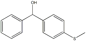 4-(METHYLTHIO)BENZHYDROL 97% Structure