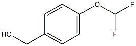 4-(DIFLUOROMETHOXY)BENZYL ALCOHOL, 97+% 化学構造式