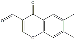  6,7-DIMETHYL-4-OXO-4H-CHROMENE-3-CARBOXALDEHYDE