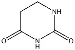 5,6-DIHYDROURACIL (13C4, 99%: 15N, 98%),,结构式