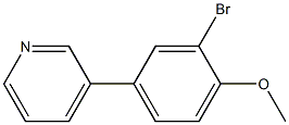 3-(3-BROMO-4-METHOXYPHENYL)PYRIDINE, 95+%