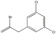 2-BROMO-3-(3,5-DICHLOROPHENYL)-1-PROPENE 97% 结构式