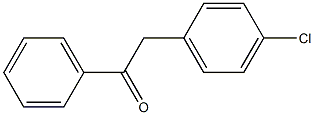 2-(4-CHLOROPHENYL)ACETOPHENONE 97%,,结构式