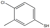 4-CHLORO-3-METHYLTHIOPHENOL 97% Structure