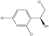 (1S)-2-CHLORO-1-(2,4-DICHLOROPHENYL)ETHANOL,,结构式