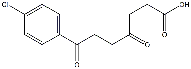 7-(4-CHLOROPHENYL)-4,7-DIOXOHEPTANOIC ACID Struktur