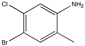 4-BROMO-5-CHLORO-2-METHYLANILINE 96% Structure