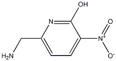 6-AMINOMETHYL-2-HYDROXY-3-NITRO-PYRIDINE,,结构式