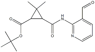 (3-FORMYL-PYRIDIN-2-YL)-CARNAMIC ACID TERT-BUTYL ESTER,,结构式