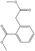 Methyl 2-(2-methoxy-2-oxoethyl)benzoate Structure