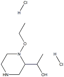 1-Hydroxyethylethoxypiperazine 2HCL Struktur