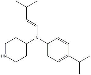 4-(N-(3-METHYLBUT-1-ENYL)-N-(P-ISOPROPYLPHENYL)AMINO)PIPERIDINE