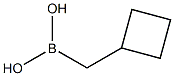 cyclobutylmethylboronic acid,,结构式