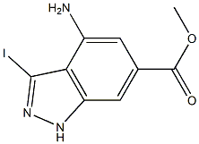  3-IODO-6-METHOXYCARBONYL-4-AMINO(1H)INDAZOLE