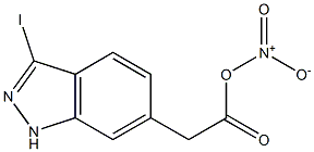 3-IODO-6-NITROINDAZOLE-6-METHYL CARBOXYLATE,,结构式