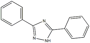 3,5-DIPHENYL-1,2,4-TRIAZOLE,,结构式