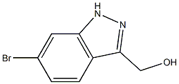 6-BROMO-3-HYDROXYMETHYLINDAZOLE Structure