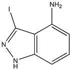 4-AMINO-3-IODOINDAZOLE Structure