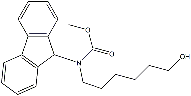 6-(9-FLUORENYLMETHOXYCARBONYLAMINO)HEXAN-1-OL Structure