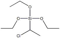 1-CHLOROETHYLTRIETHOXYSILANE 化学構造式