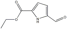 ETHYL 5-FORMYLPYRROLE-2-CARBOXYLATE Struktur