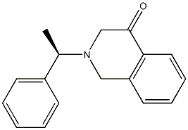 2-[(1R)-1-Phenylethyl]-2,3-Dihydroisoquinolin-4(1H)-One 结构式