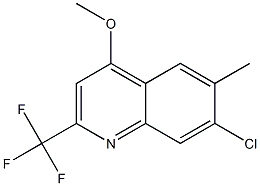 7-Chloro-4-Methoxy-6-Methyl-2-(Trifluoromethyl)Quinoline