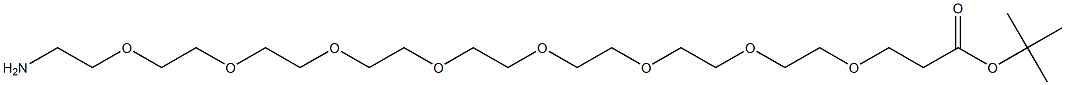 1-Amino-3,6,9,12,15,18,21,24-octaoxaheptacosan-27-oic acid t-butyl ester