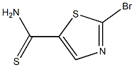 2-溴-噻唑-5-硫代甲酰胺, , 结构式