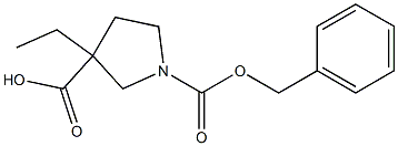 PYRROLIDINE-1,3-DICARBOXYLICACID1-BENZYLESTER3-ETHYLESTER|