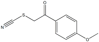  1-(4-methoxyphenyl)-2-thiocyanatoethanone