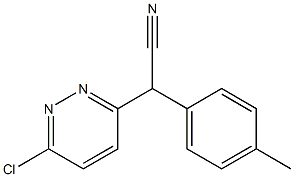  2-(6-chloropyridazin-3-yl)-2-p-tolylacetonitrile