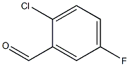 5-fluoro-2-chlorobenzaldehyde 化学構造式