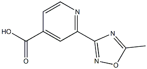 2-(5-Methyl-1,2,4-oxadiazol-3-yl)isonicotinic acid