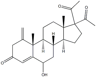 1-METHYLENE-6-HYDROXY-17A-ACETYL PROGESTERONE|