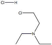 DIETHYLAMINO CHLOROETHANE HYDROCHLORIDE 结构式