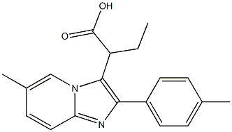 ETHYL-[6-METHYL-2-(4-METHYL-PHENYL)-IMIDAZO-[1,2-A]PYRIDINE-3-YL]-ACETATE