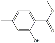 P-METHYLSALICYLIC ACID METHYL ESTER 结构式