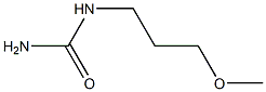 3-METHOXYPROPYLUREA Structure